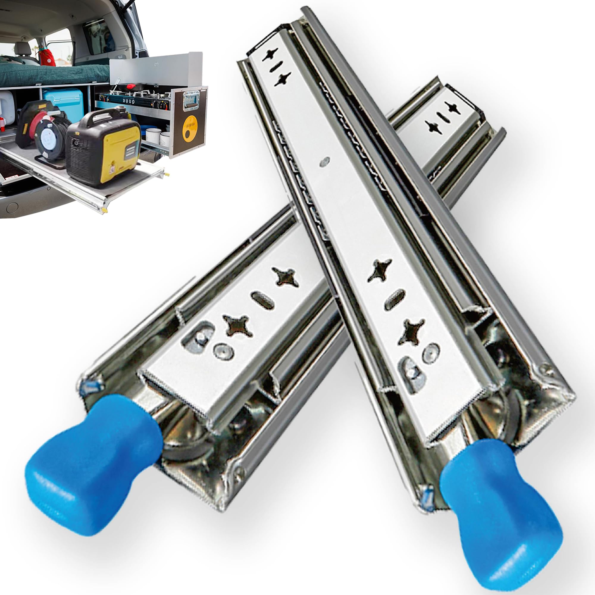 Amazon.co.jp: Lalaspace スライドレール 重量用 1500mm 引き出し Amazon.co.jp: Lalaspace スライドレール 重量用 1500mm 引き出し